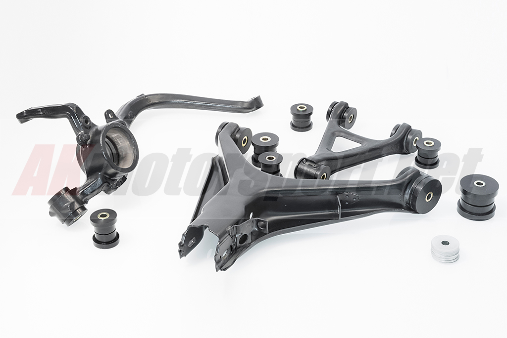 Full Rear Polyurethane Bushings Set Audi B4 B5 Steel (Track hardness