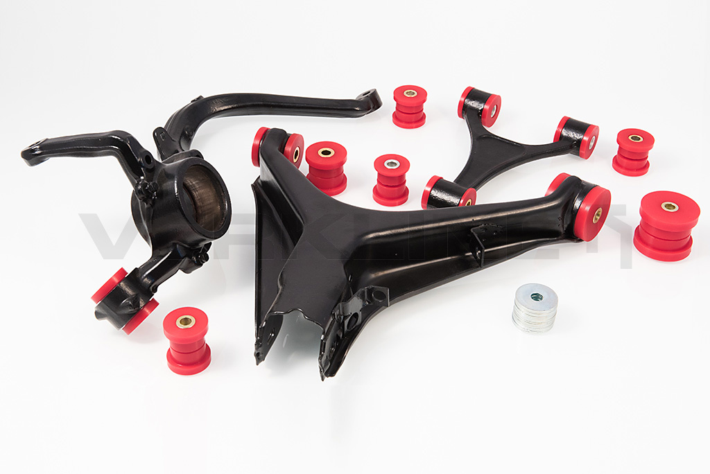 Full Rear Polyurethane Bushings Set Cast Wishbone Audi B5 (Street
