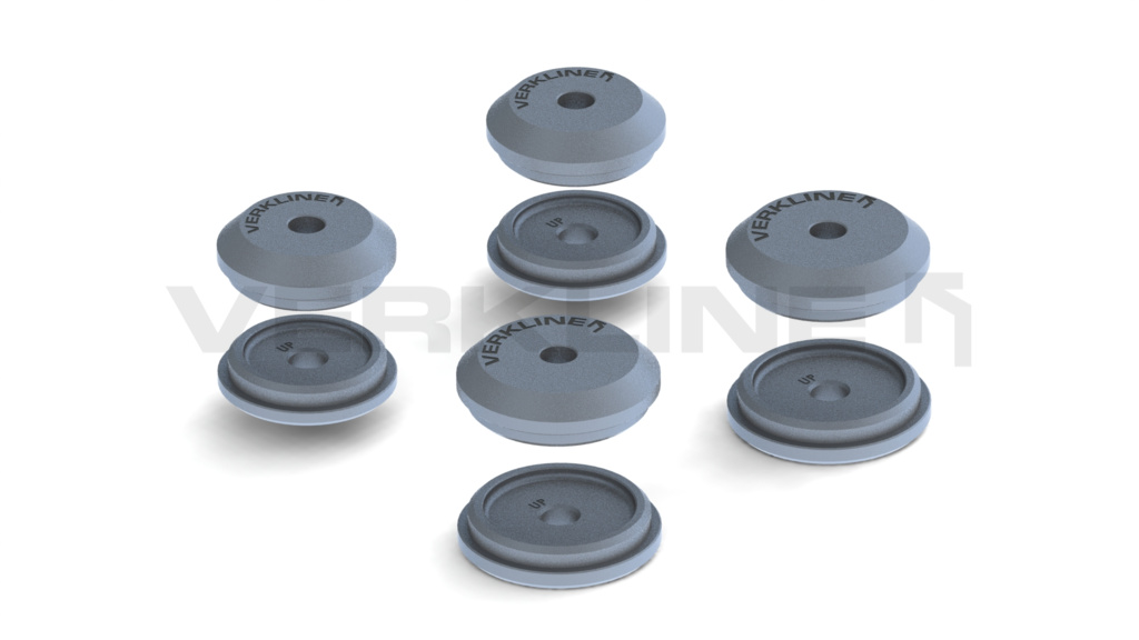 PFR85-528BLK Powerflex Black Rear Subframe Rear Mounting Bushes Audi S3 8P 06 PFR85-528BLK Powerflex Black Rear Subframe Rear Mounting Bushes Audi S3 8P 06